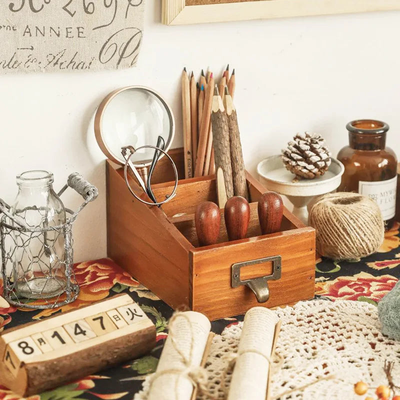 Wooden Desk Organizer real web candidate 2
