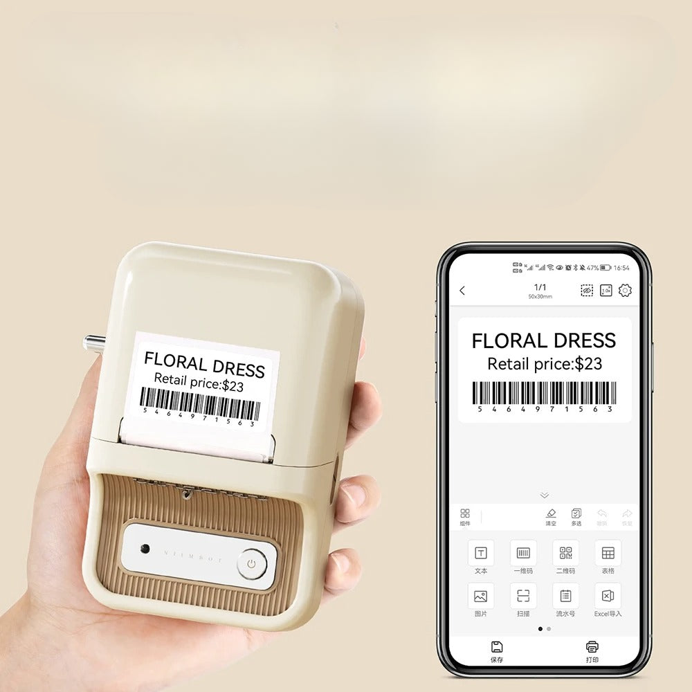 Mini Label Printer real web candidate 6